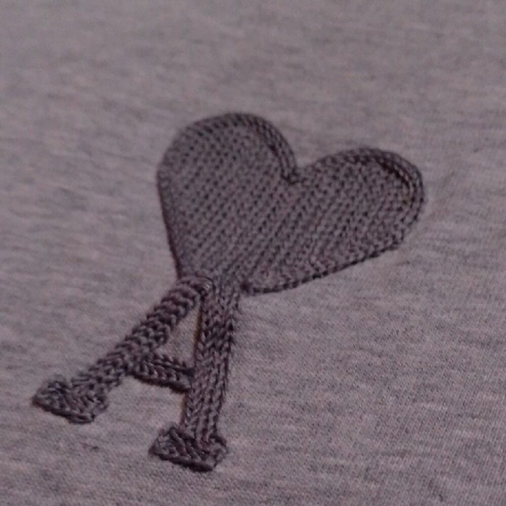 AMI Paris Ami de Coeur organic cotton T-shirt - Picture 5 of 8